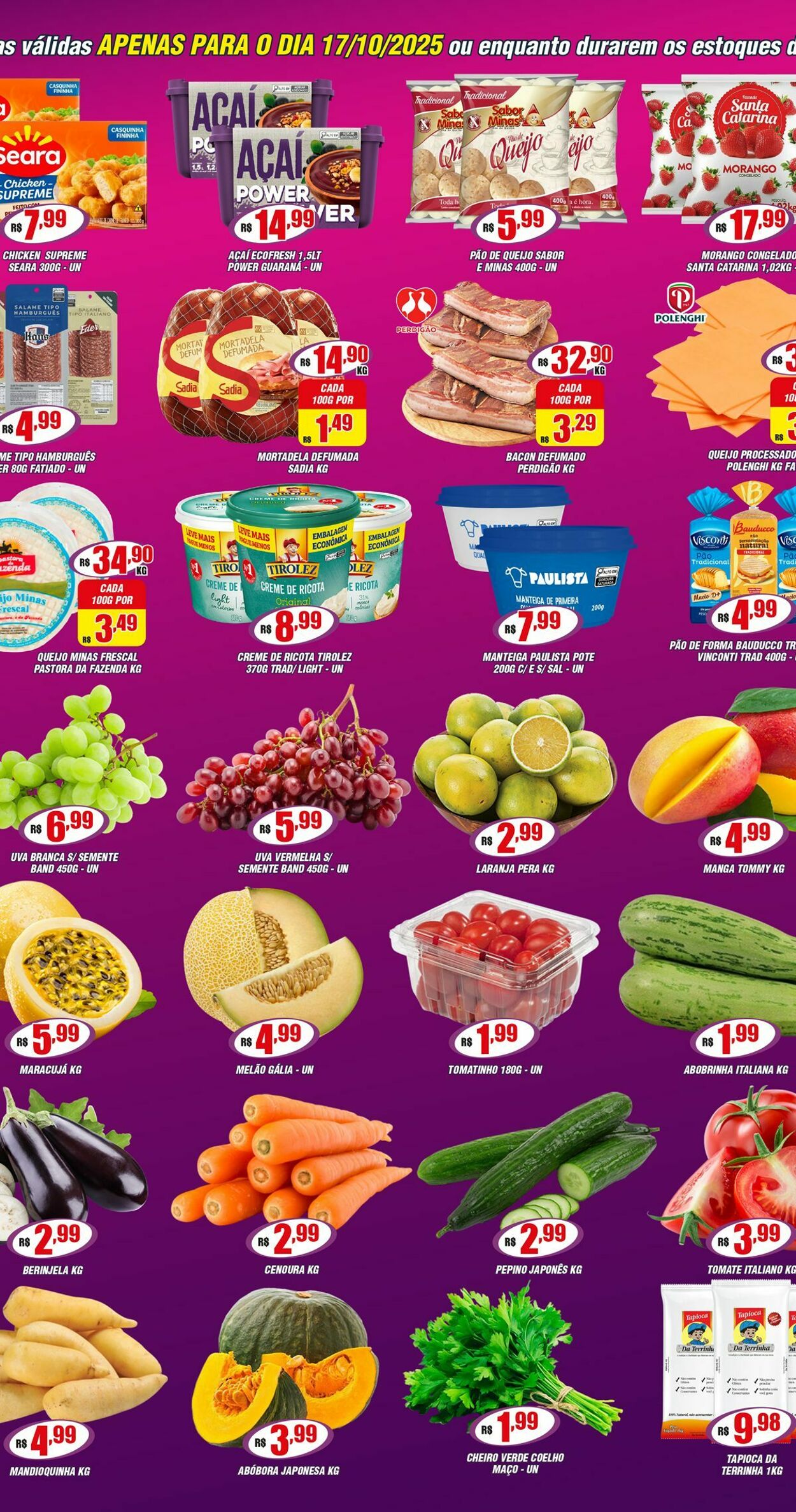 Folheto Violeta Supermercados 17.10.2025 - 17.10.2025