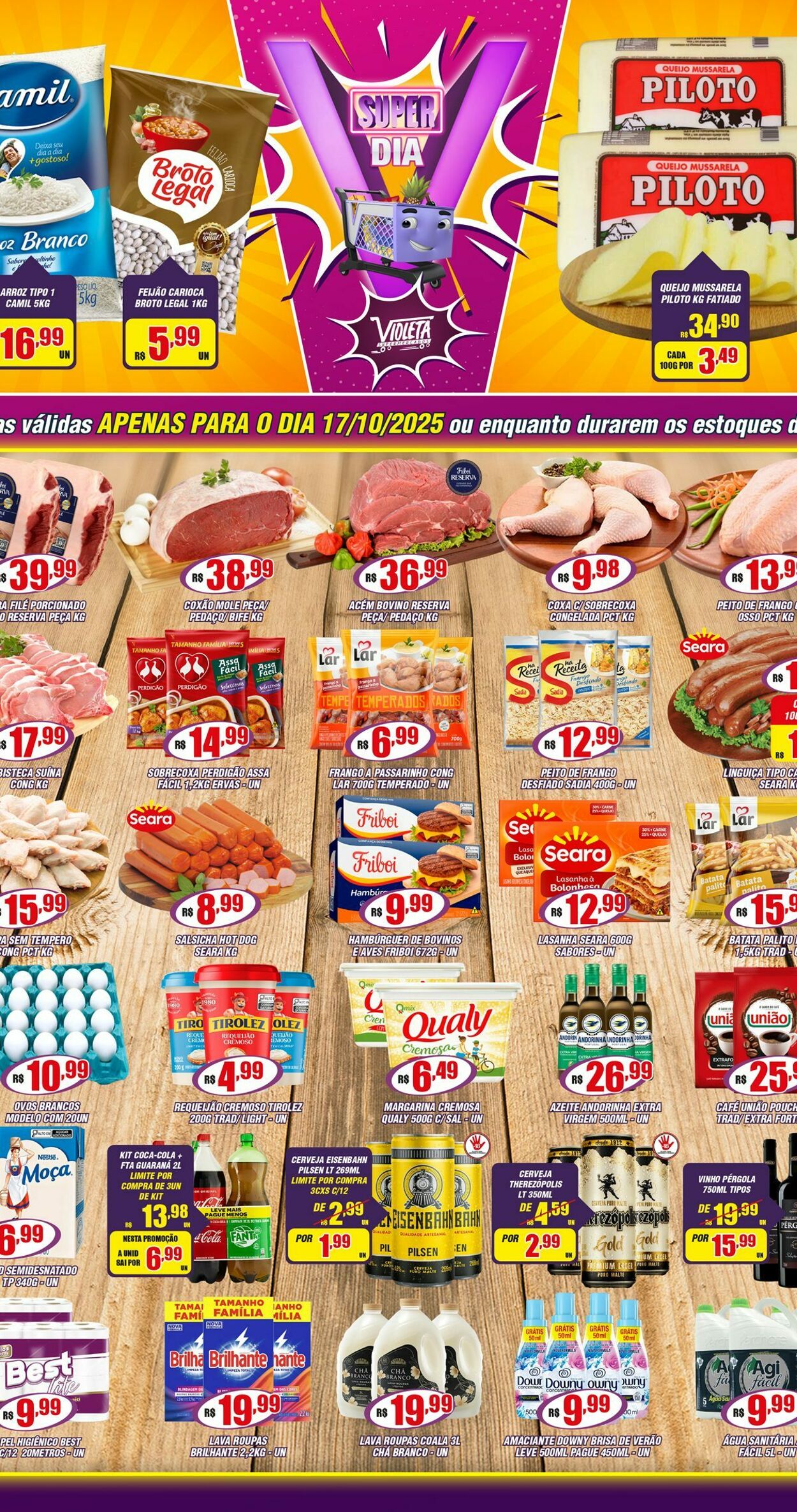 Folheto Violeta Supermercados 17.10.2025 - 17.10.2025