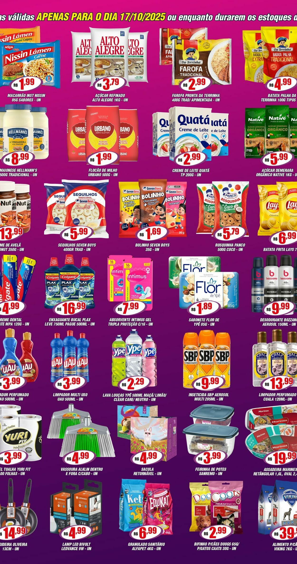 Folheto Violeta Supermercados 17.10.2025 - 17.10.2025