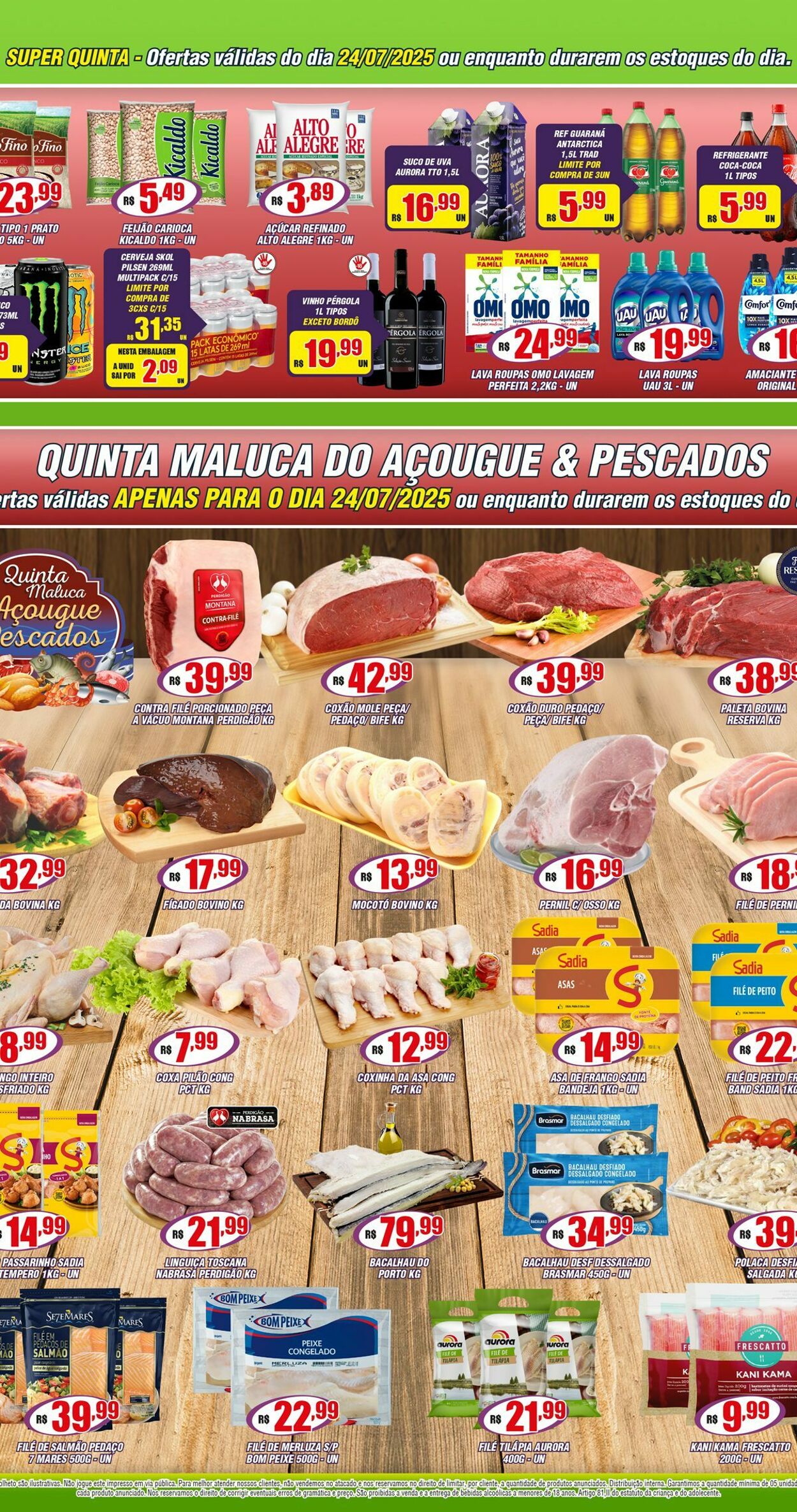 Folheto Violeta Supermercados 22.07.2025 - 22.07.2025