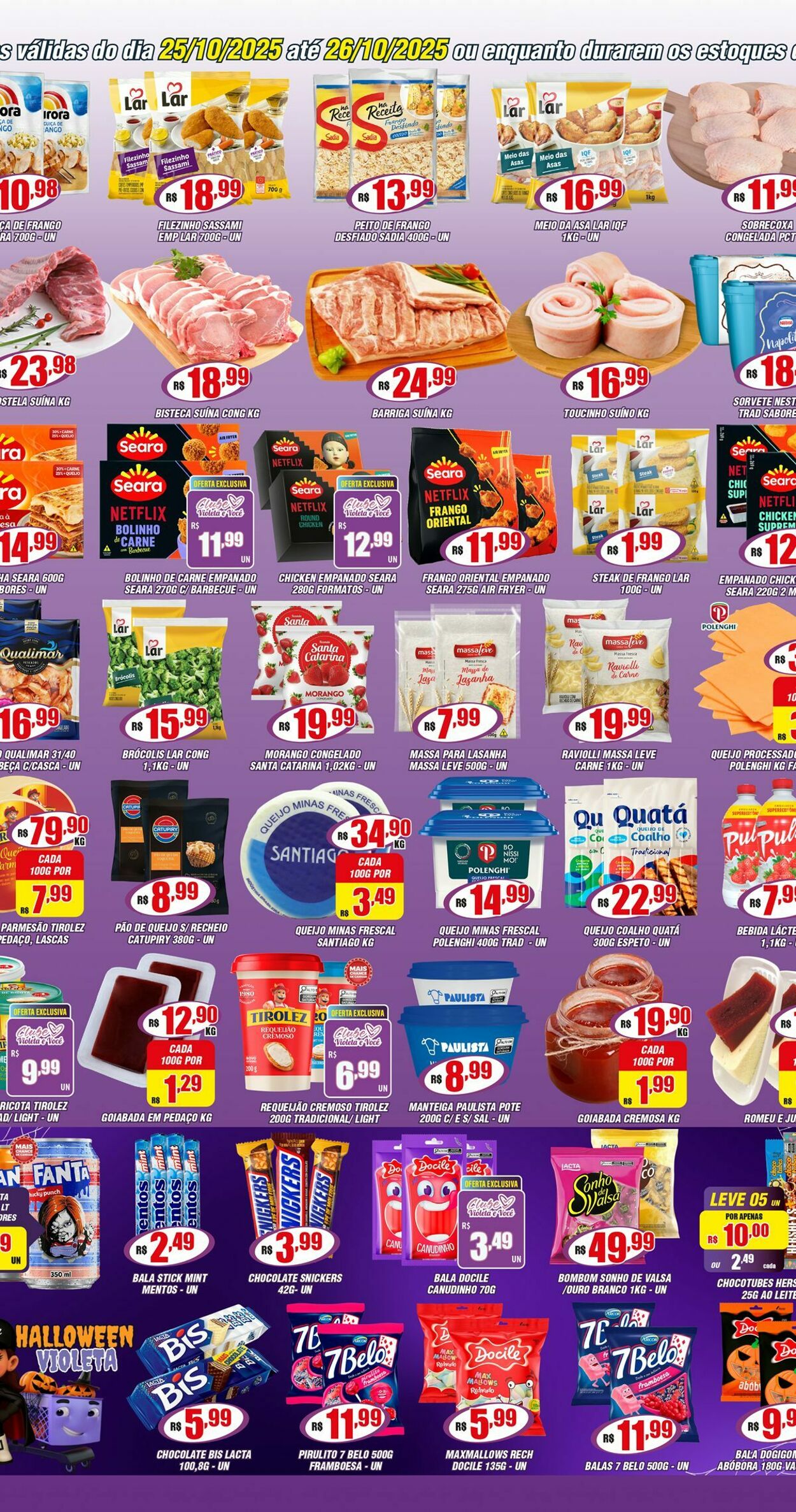 Folheto Violeta Supermercados 27.10.2025 - 27.10.2025