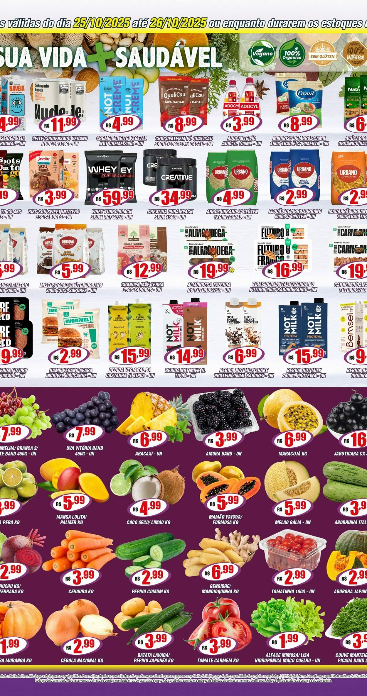 Folheto Violeta Supermercados 27.10.2025 - 27.10.2025