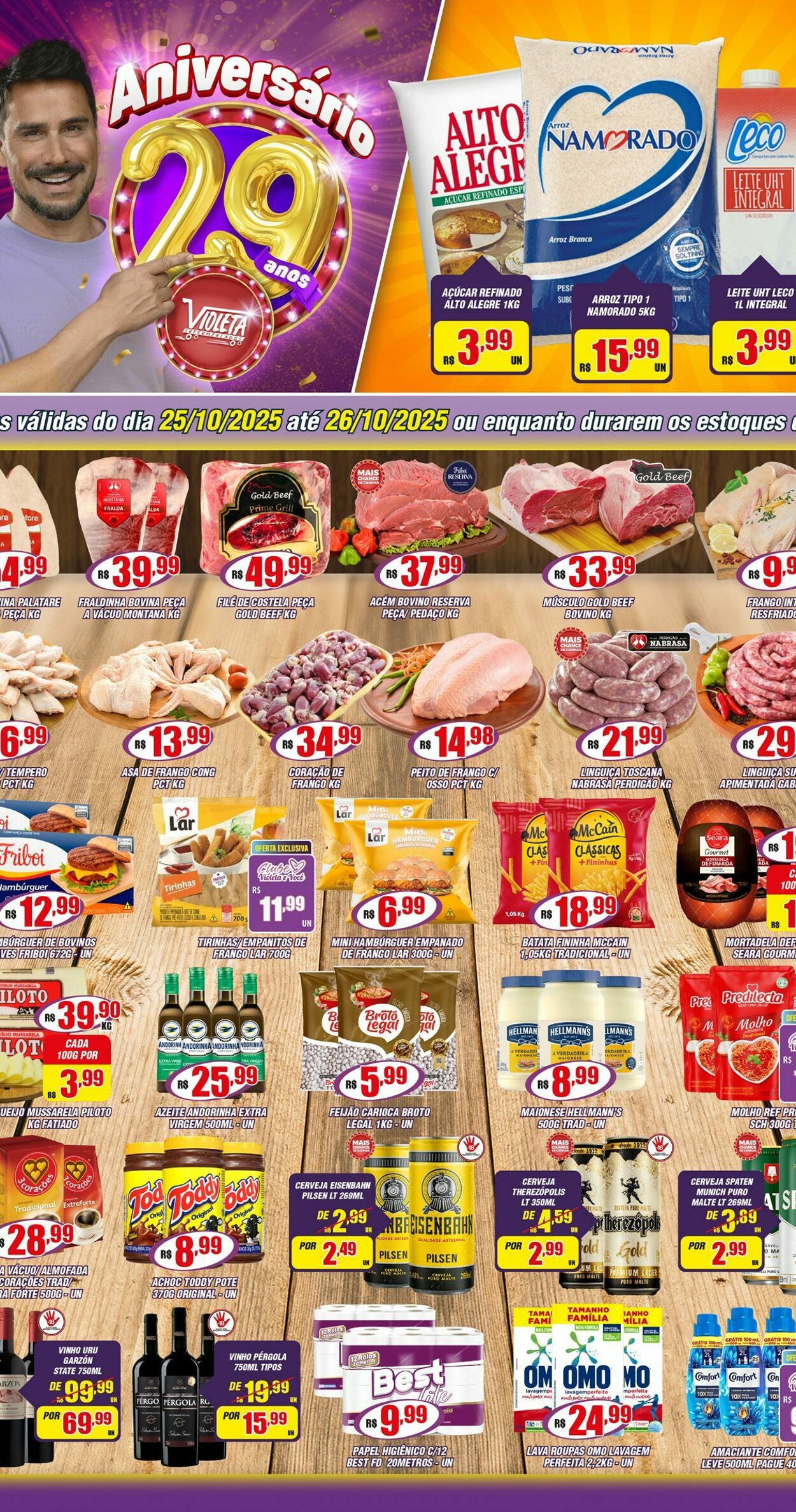 Folheto Violeta Supermercados 27.10.2025 - 27.10.2025