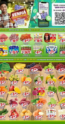 Folheto Violeta Supermercados 02.09.2025 - 02.09.2025