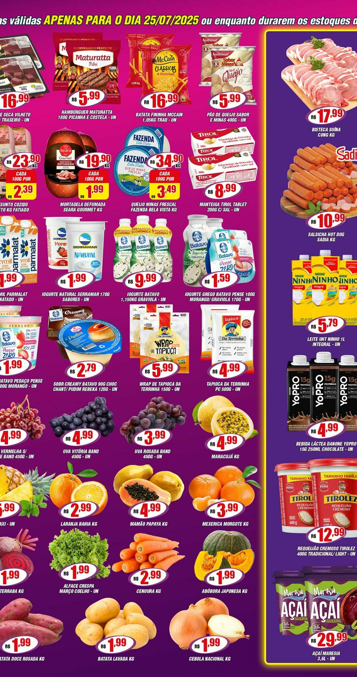 Folheto Violeta Supermercados 26.07.2025 - 26.07.2025