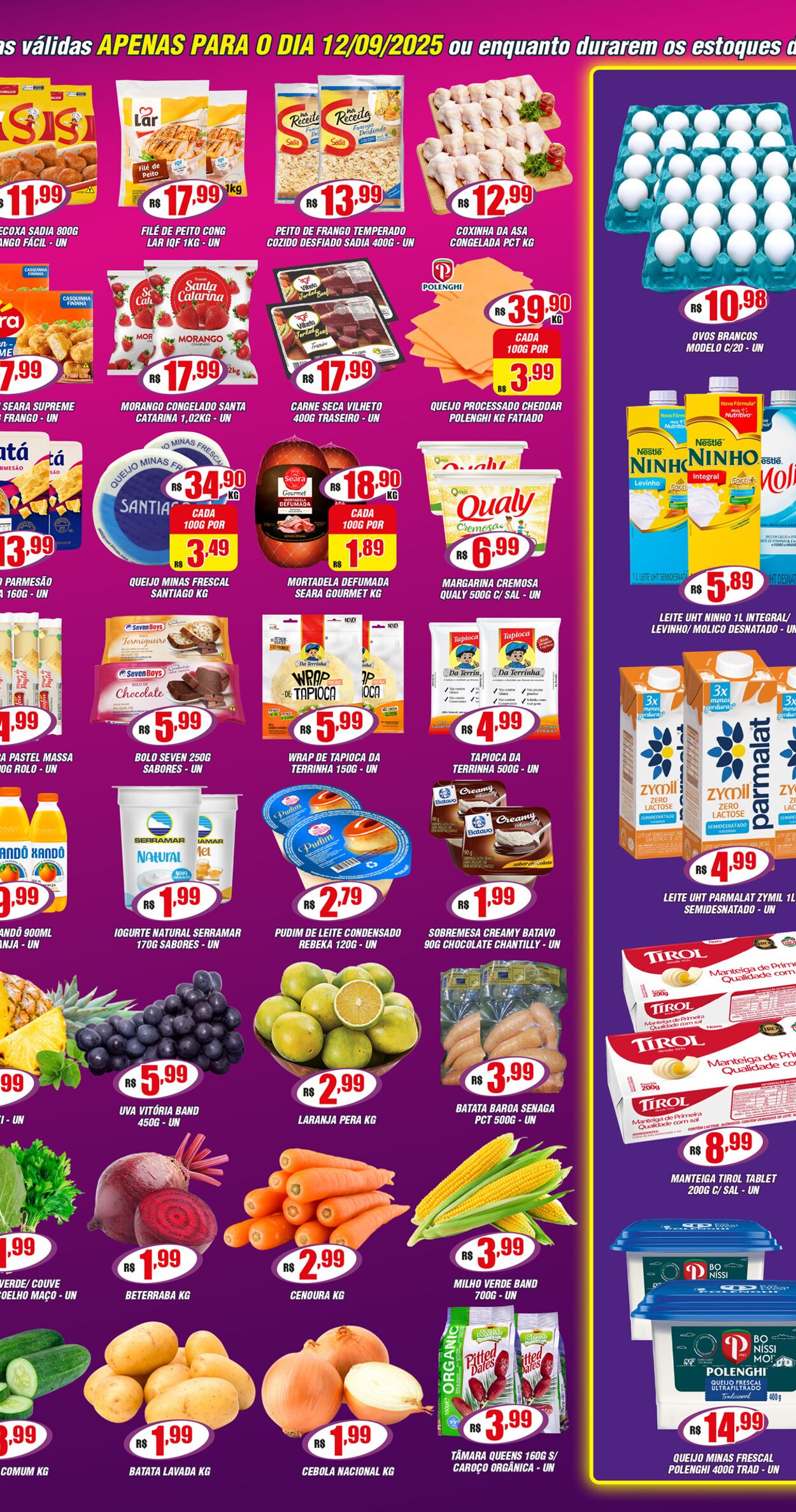 Folheto Violeta Supermercados 12.09.2025 - 12.09.2025
