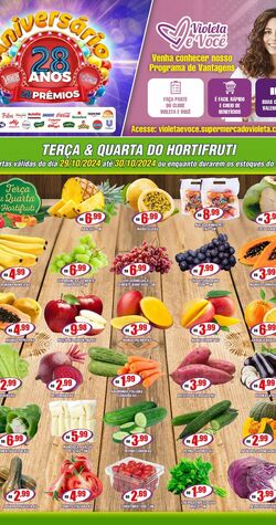 Folheto Violeta Supermercados 25.10.2024 - 25.10.2024