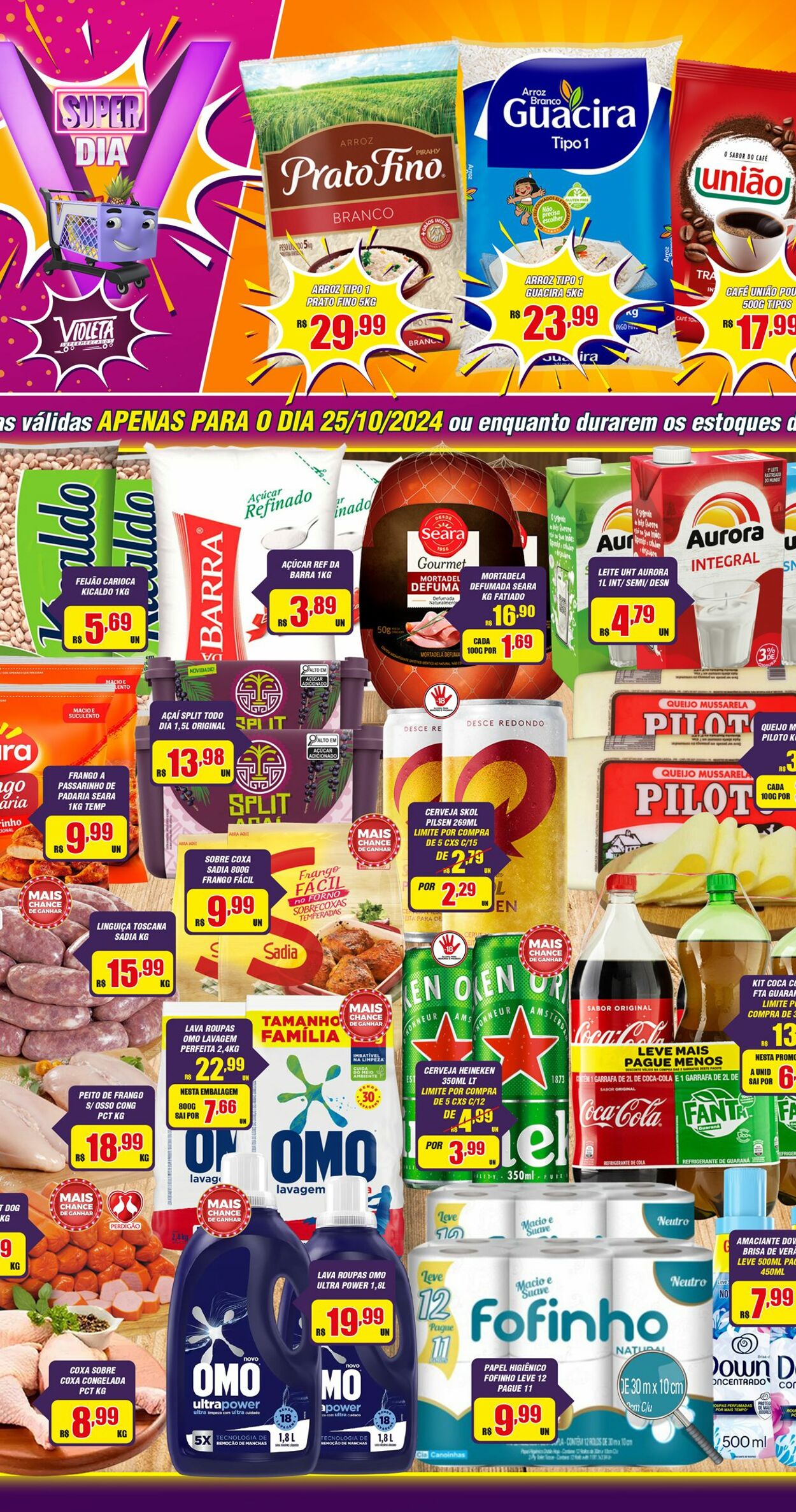 Folheto Violeta Supermercados 25.10.2024 - 25.10.2024