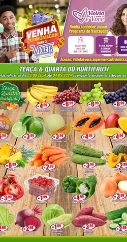 Folheto Violeta Supermercados 20.07.2024 - 28.07.2024