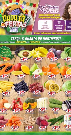 Folheto Violeta Supermercados 18.06.2024 - 19.06.2024