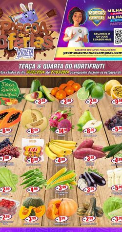 Folheto Violeta Supermercados 26.03.2024 - 27.03.2024