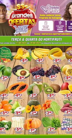 Folheto Violeta Supermercados 20.07.2024 - 28.07.2024