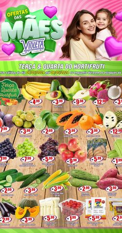 Folheto Violeta Supermercados 07.05.2024 - 08.05.2024
