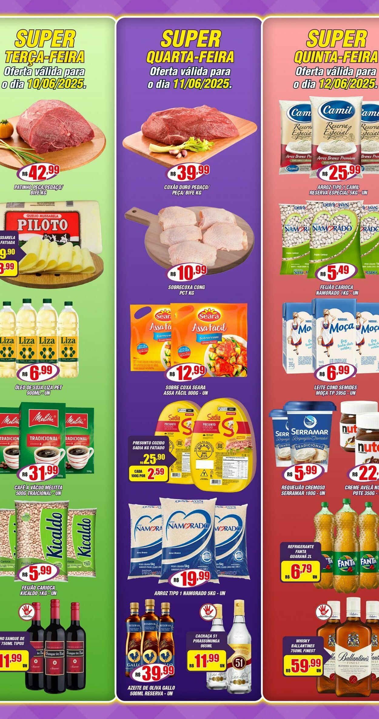 Folheto Violeta Supermercados 10.06.2025 - 10.06.2025