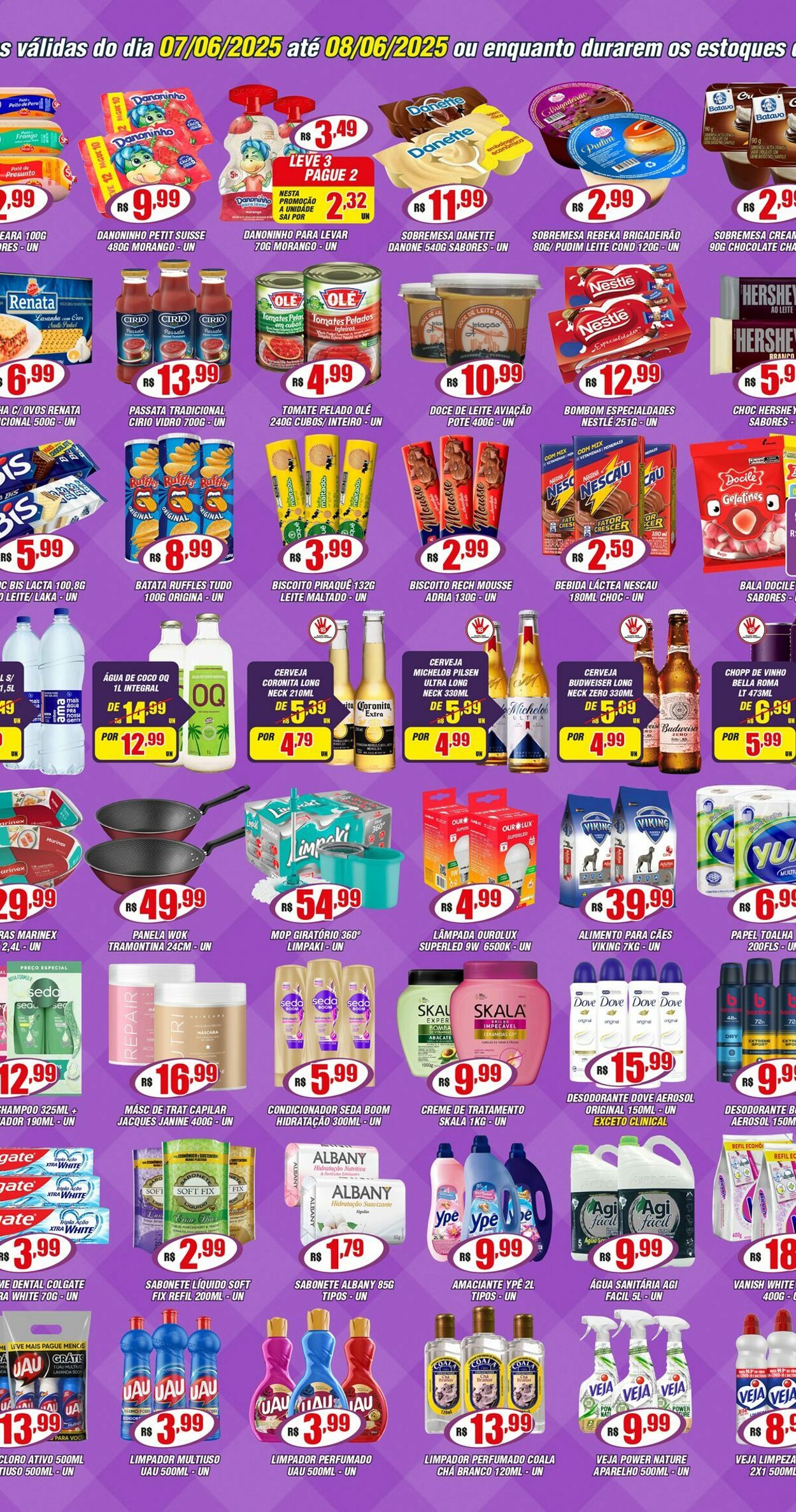 Folheto Violeta Supermercados 09.06.2025 - 09.06.2025