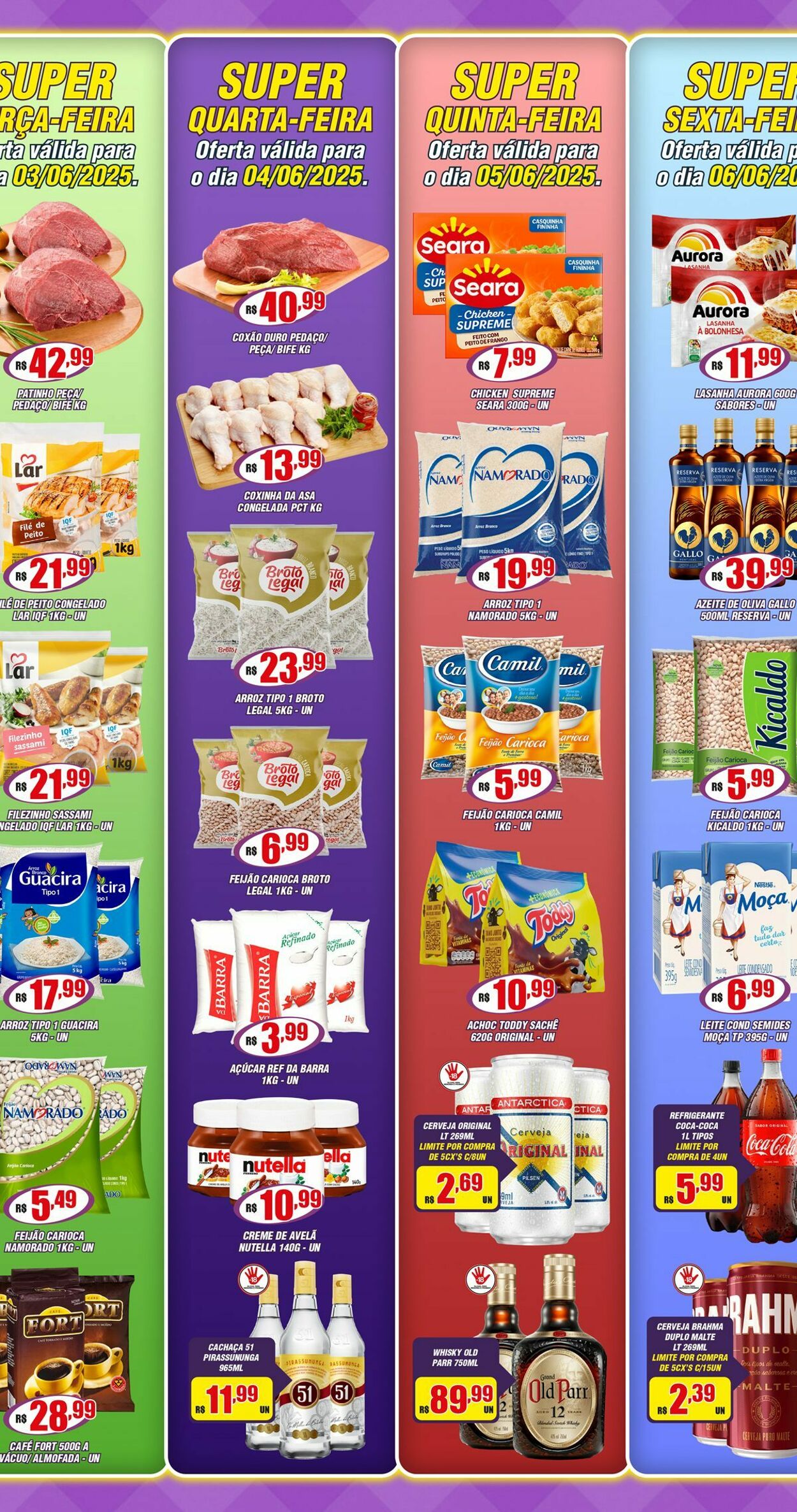 Folheto Violeta Supermercados 05.06.2025 - 05.06.2025