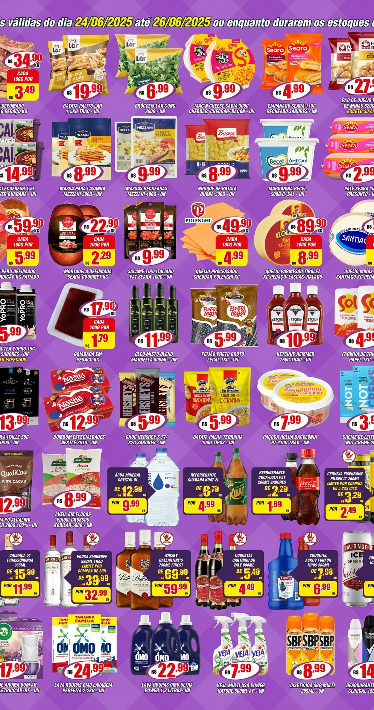 Folheto Violeta Supermercados 24.06.2025 - 24.06.2025
