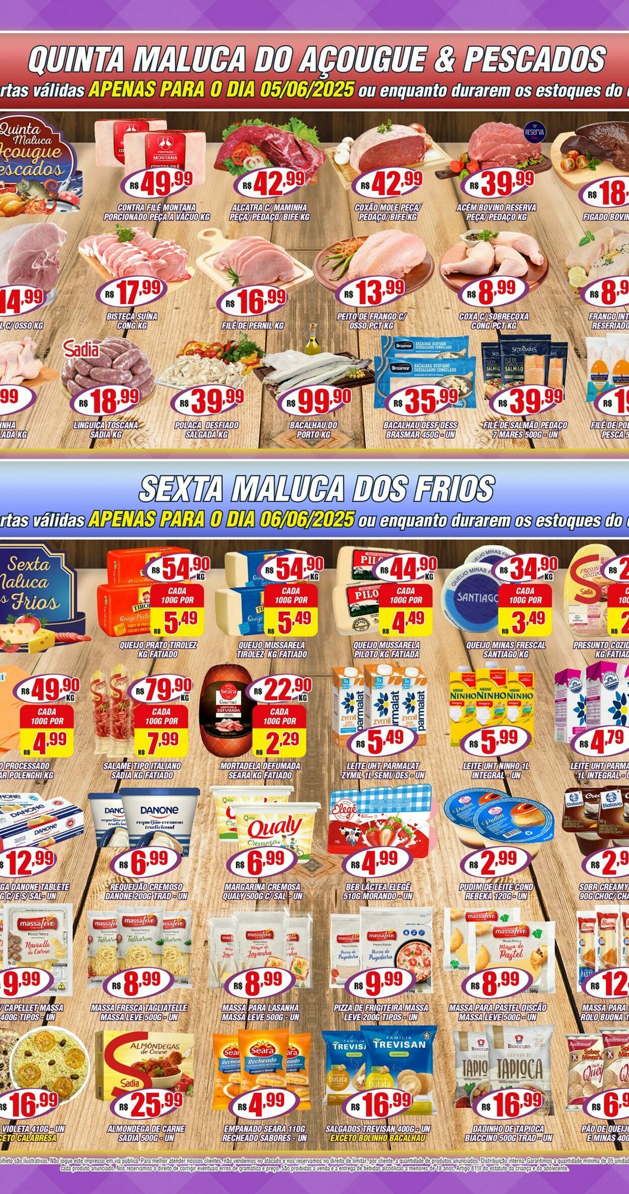 Folheto Violeta Supermercados 04.06.2025 - 04.06.2025