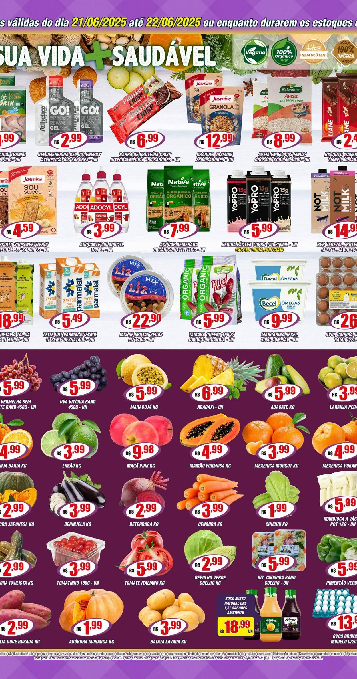 Folheto Violeta Supermercados 23.06.2025 - 23.06.2025