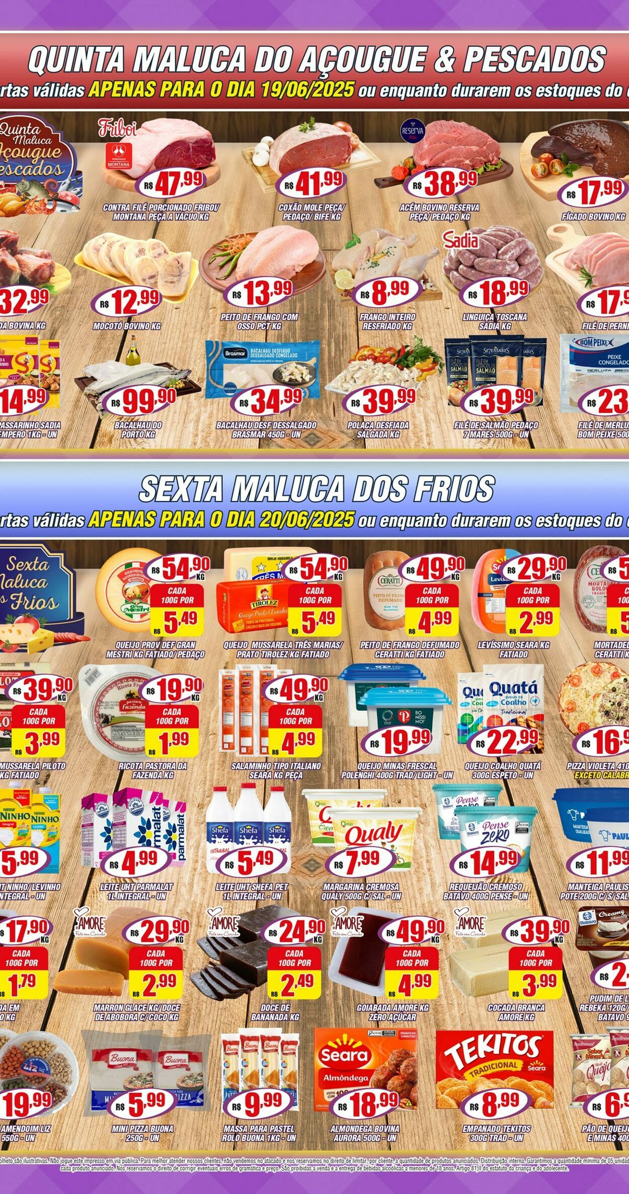 Folheto Violeta Supermercados 18.06.2025 - 18.06.2025