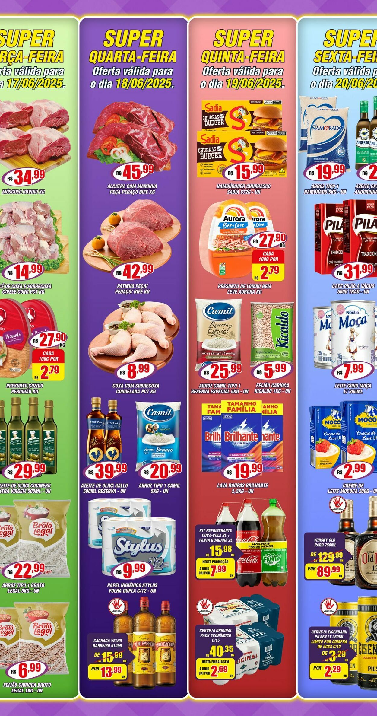 Folheto Violeta Supermercados 16.06.2025 - 16.06.2025