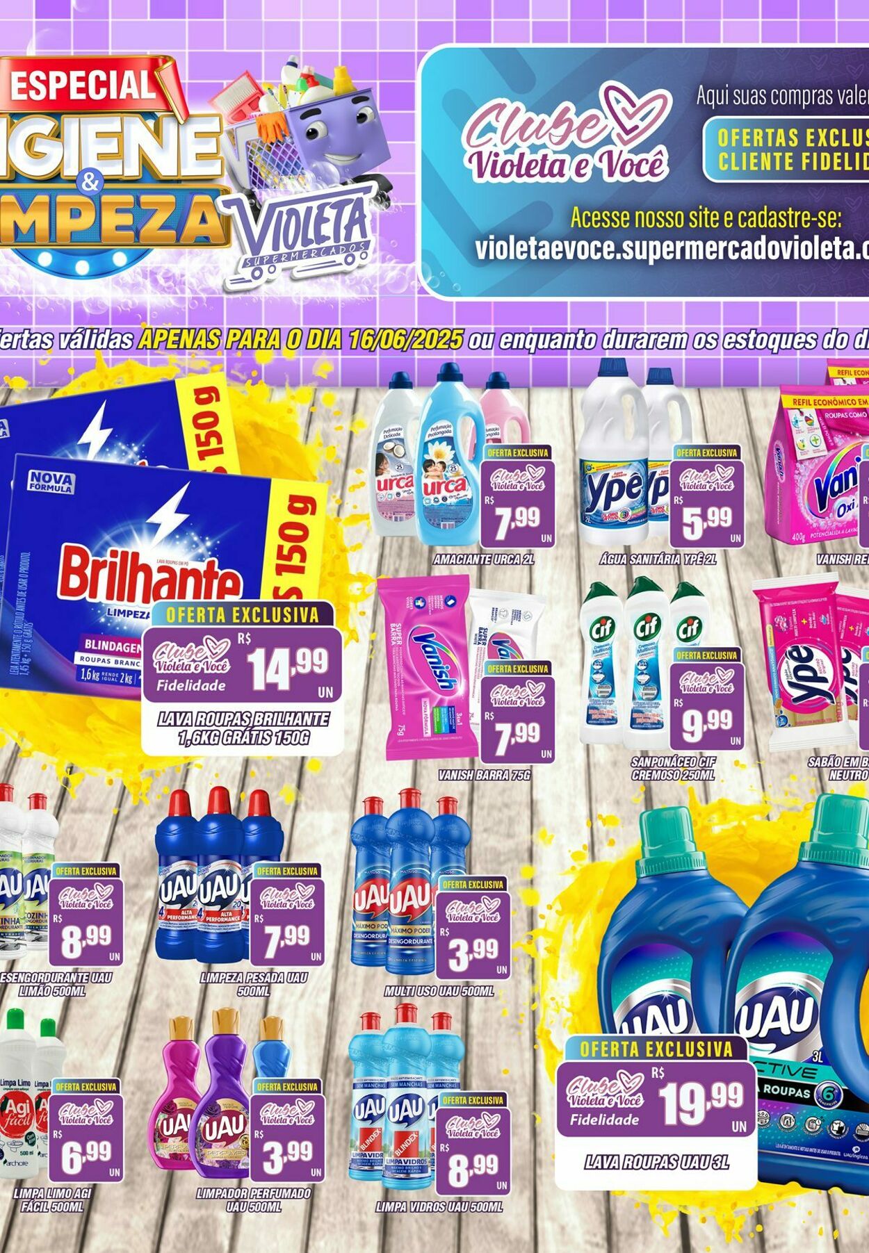 Folheto Violeta Supermercados 17.06.2025 - 17.06.2025