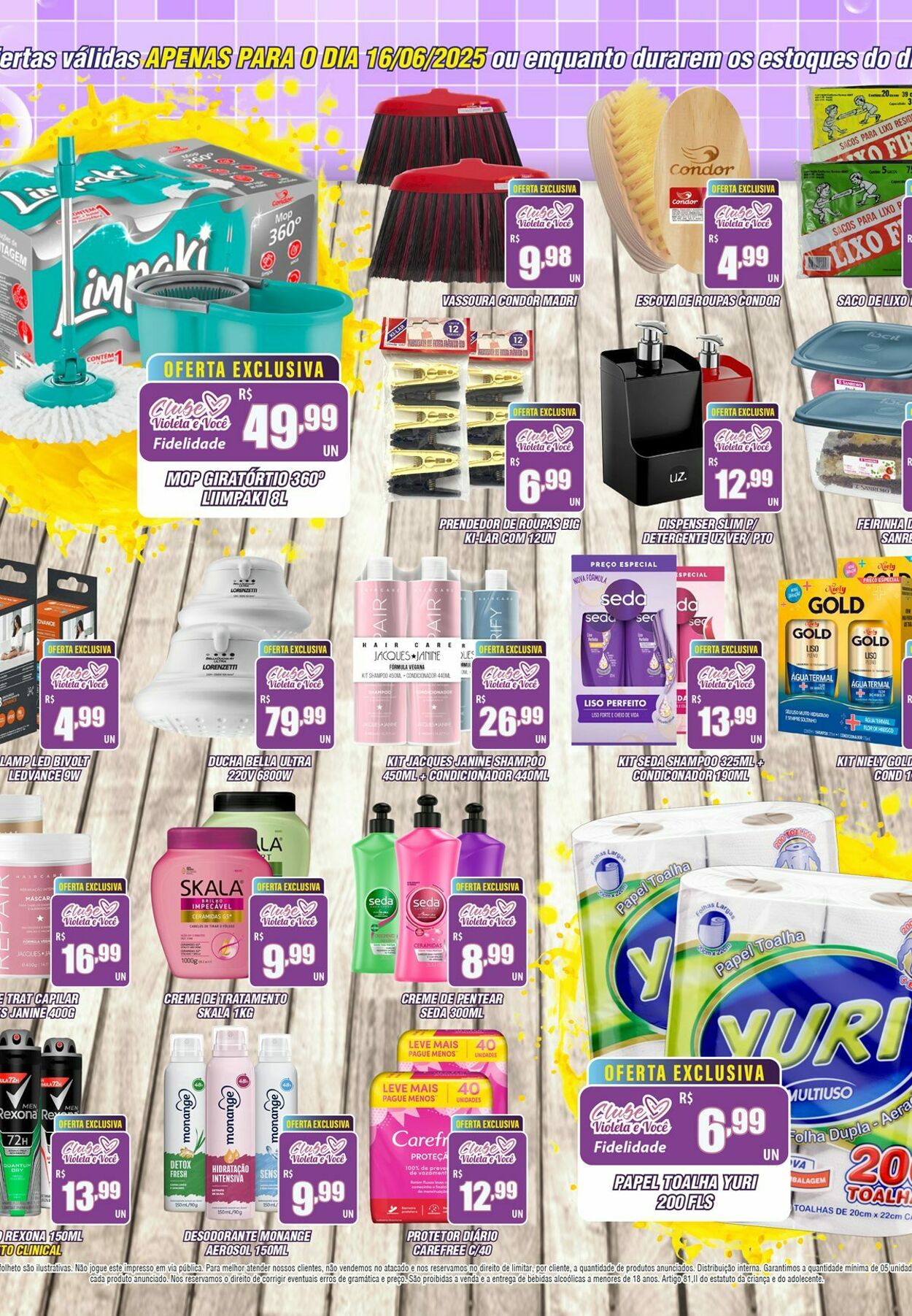 Folheto Violeta Supermercados 17.06.2025 - 17.06.2025