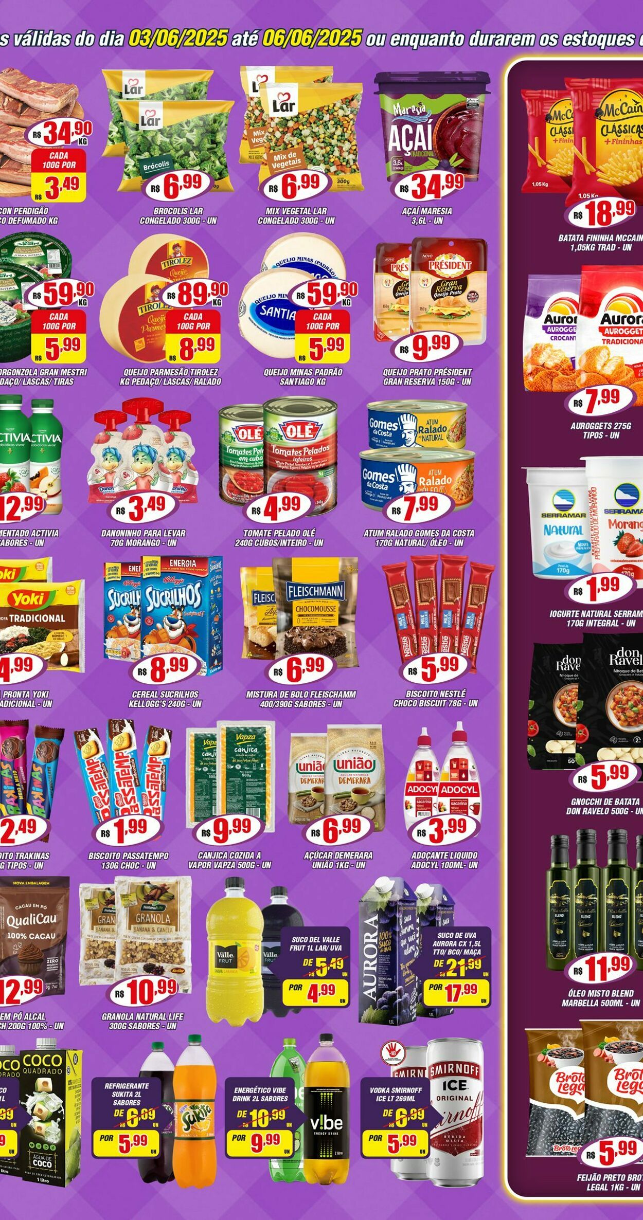 Folheto Violeta Supermercados 03.06.2025 - 03.06.2025