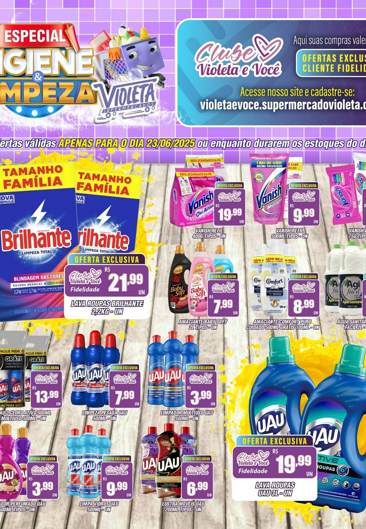 Folheto Violeta Supermercados 24.06.2025 - 24.06.2025