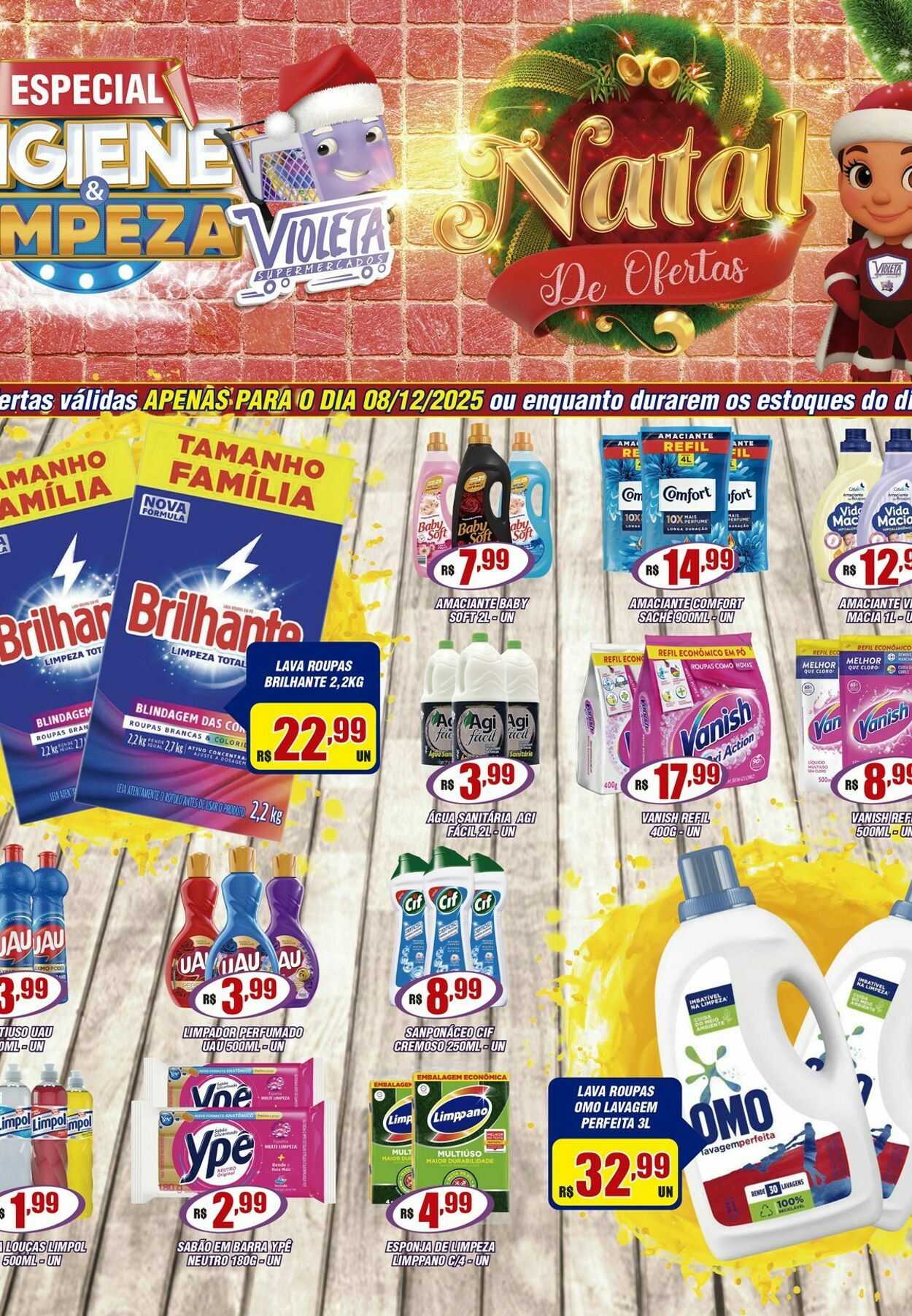Folheto Violeta Supermercados 09.12.2025 - 09.12.2025