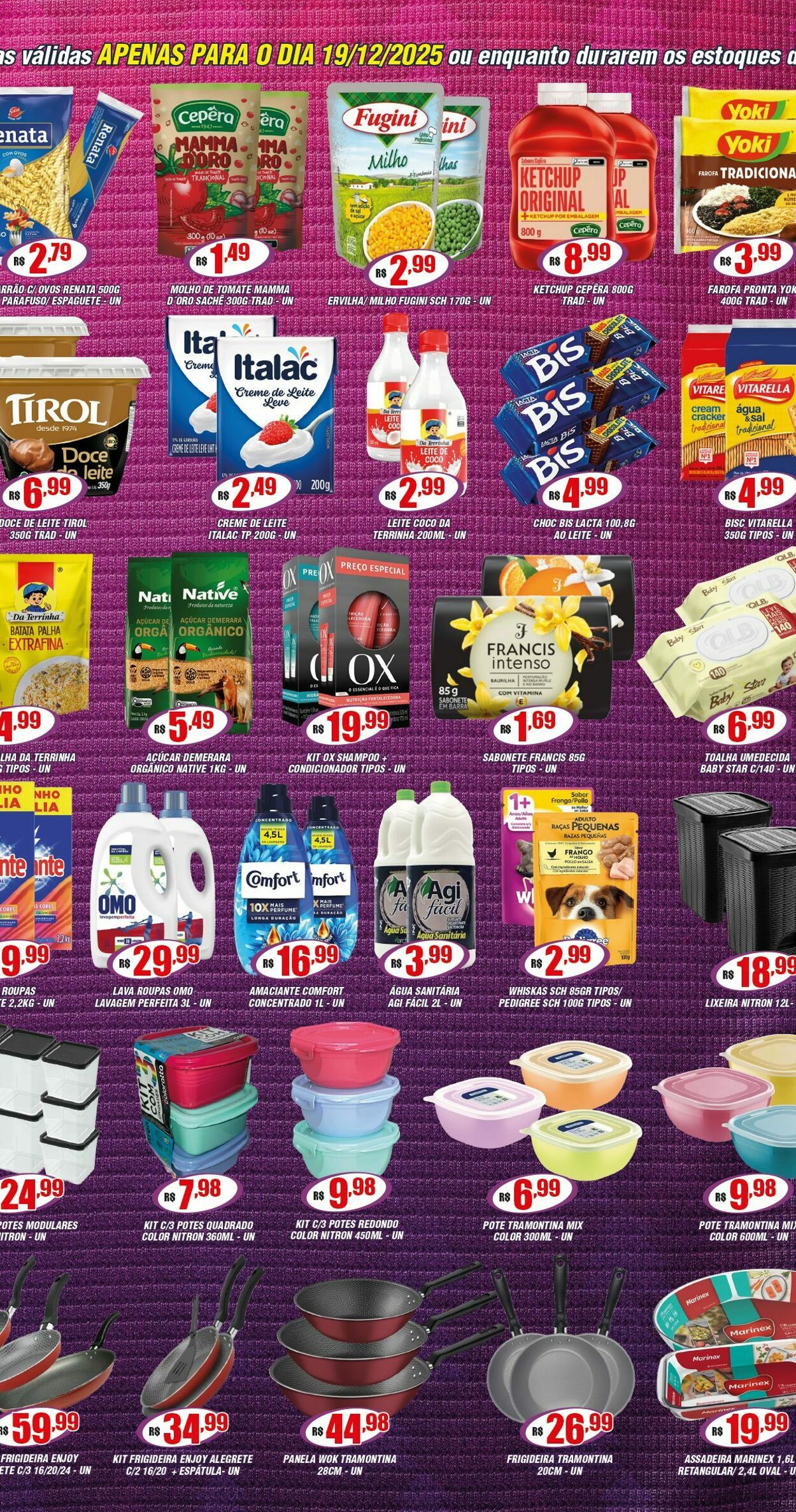 Folheto Violeta Supermercados 19.12.2025 - 19.12.2025