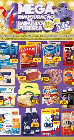 Folheto Violeta Supermercados 29.11.2023 - 30.11.2023