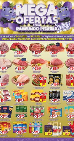 Folheto Violeta Supermercados 01.12.2023 - 03.12.2023