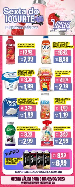 Folheto Violeta Supermercados 01.06.2023 - 02.06.2023