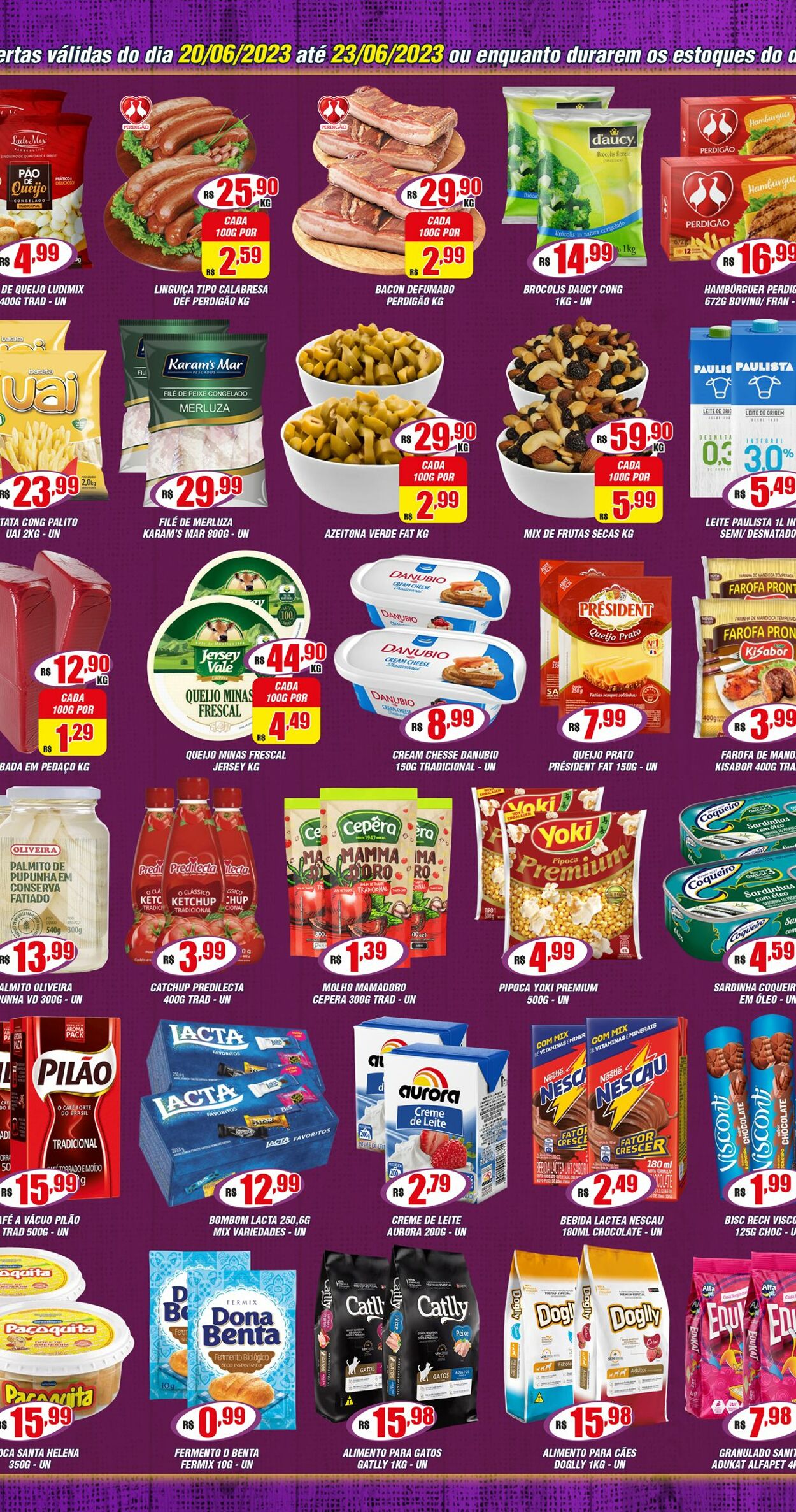 Folheto Violeta Supermercados 20.06.2023 - 23.06.2023