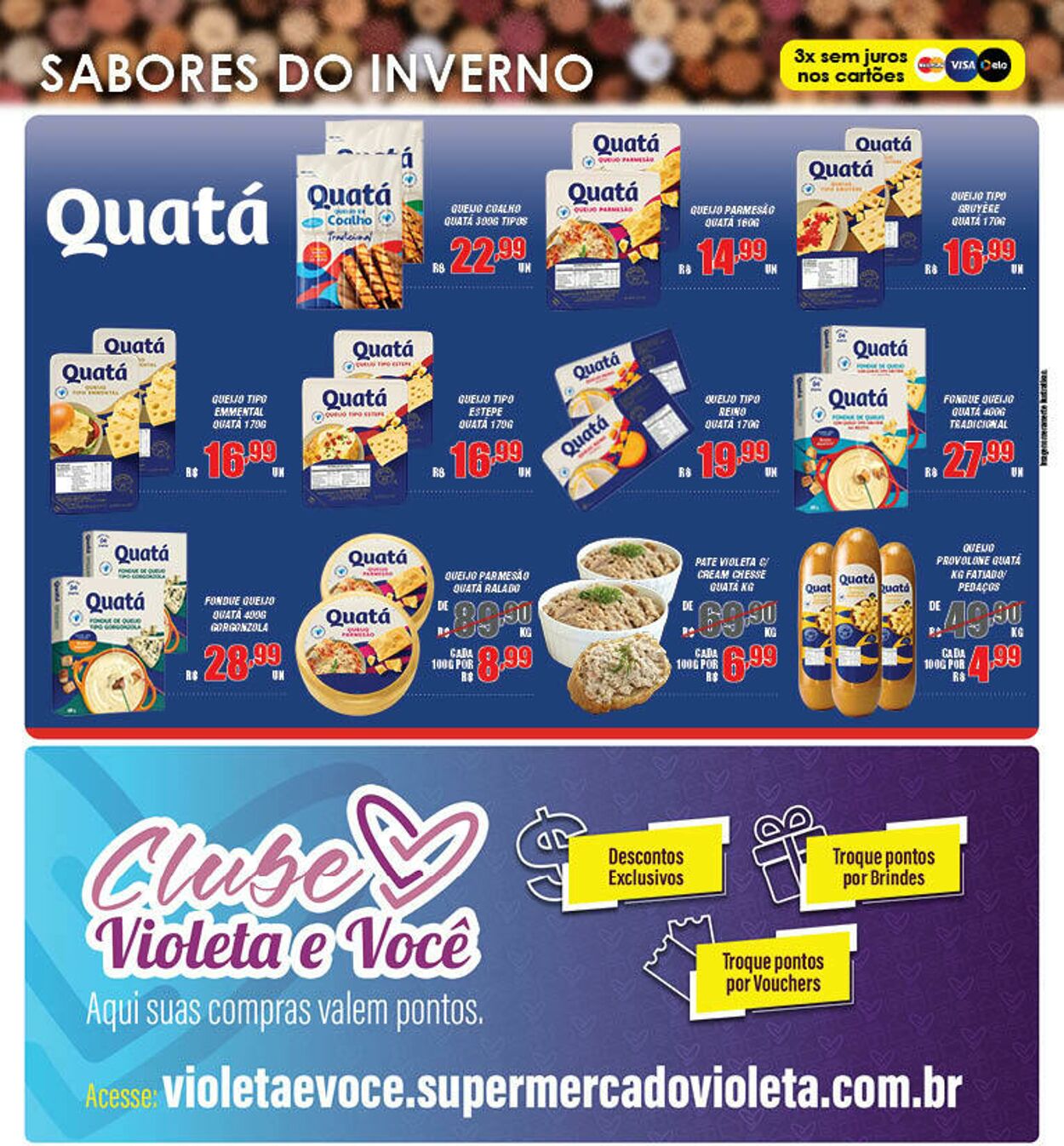 Folheto Violeta Supermercados 21.07.2025 - 21.07.2025