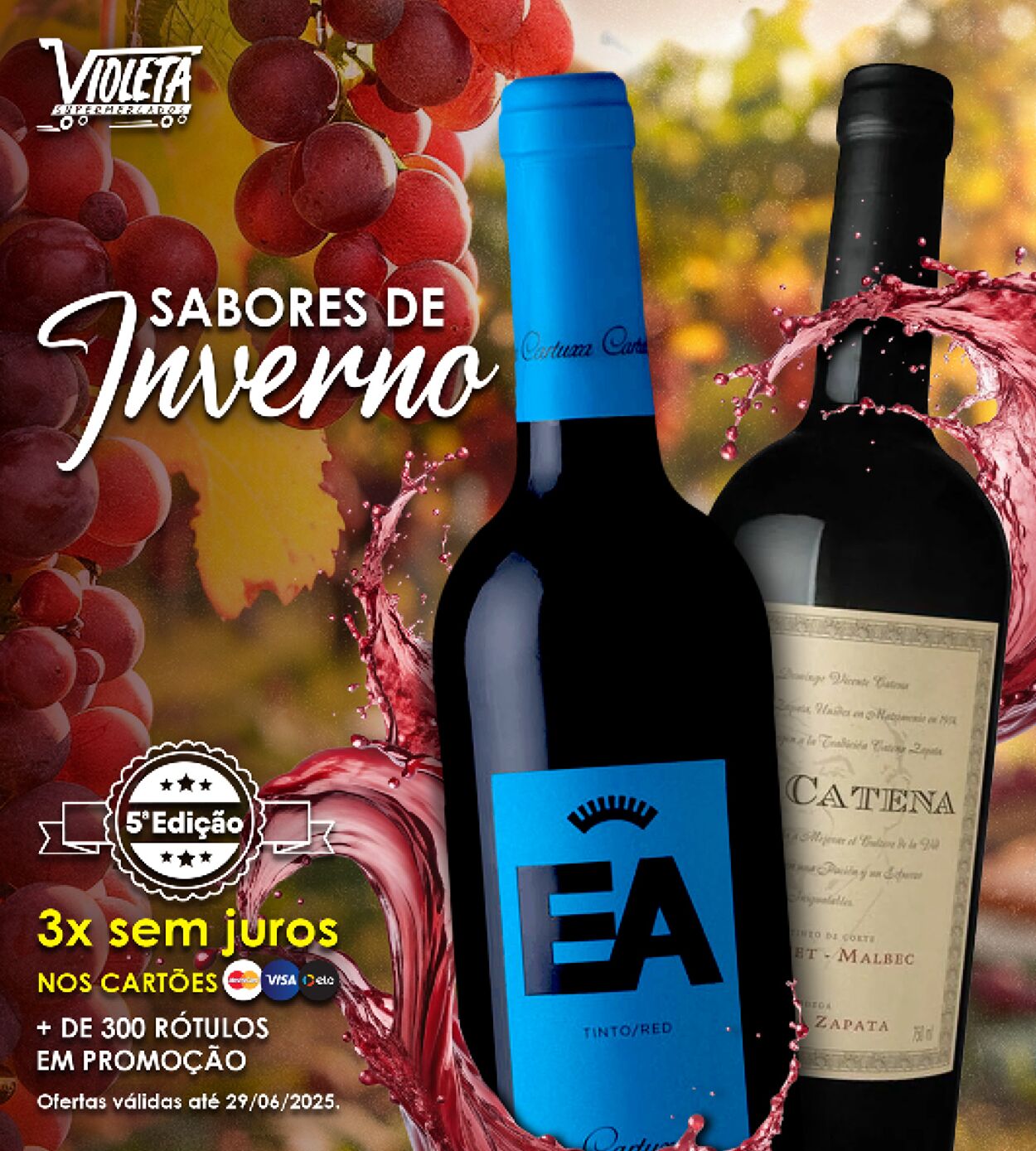 Folheto Violeta Supermercados 22.06.2025 - 22.06.2025