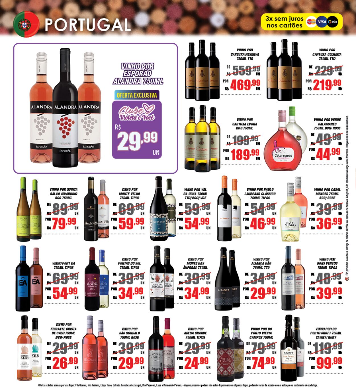 Folheto Violeta Supermercados 22.06.2025 - 22.06.2025