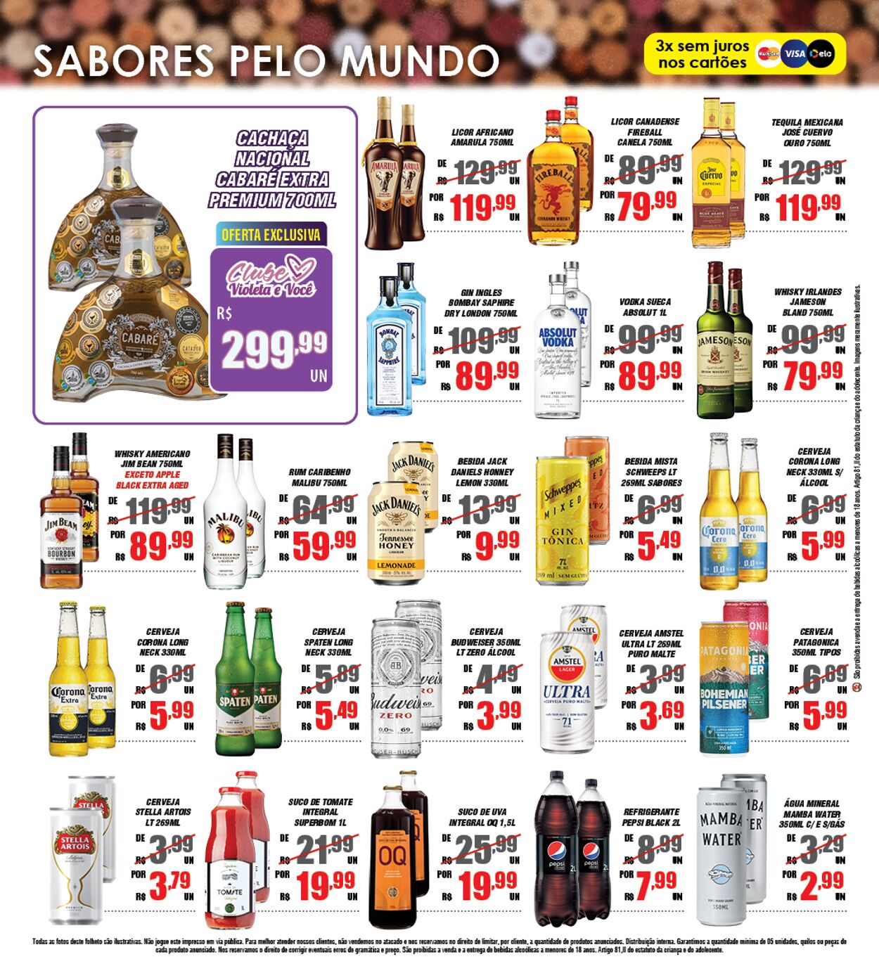 Folheto Violeta Supermercados 18.06.2025 - 18.06.2025