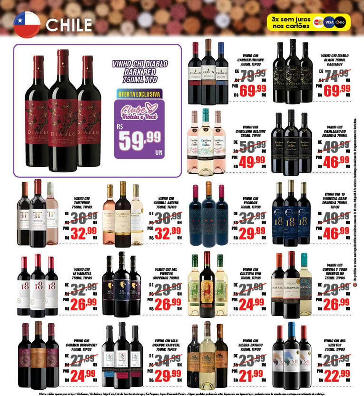 Folheto Violeta Supermercados 03.07.2025 - 03.07.2025