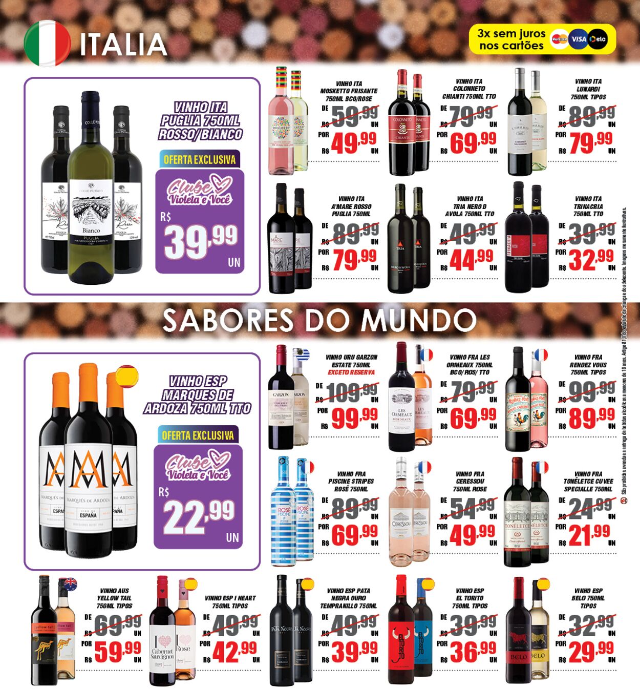 Folheto Violeta Supermercados 23.06.2025 - 23.06.2025