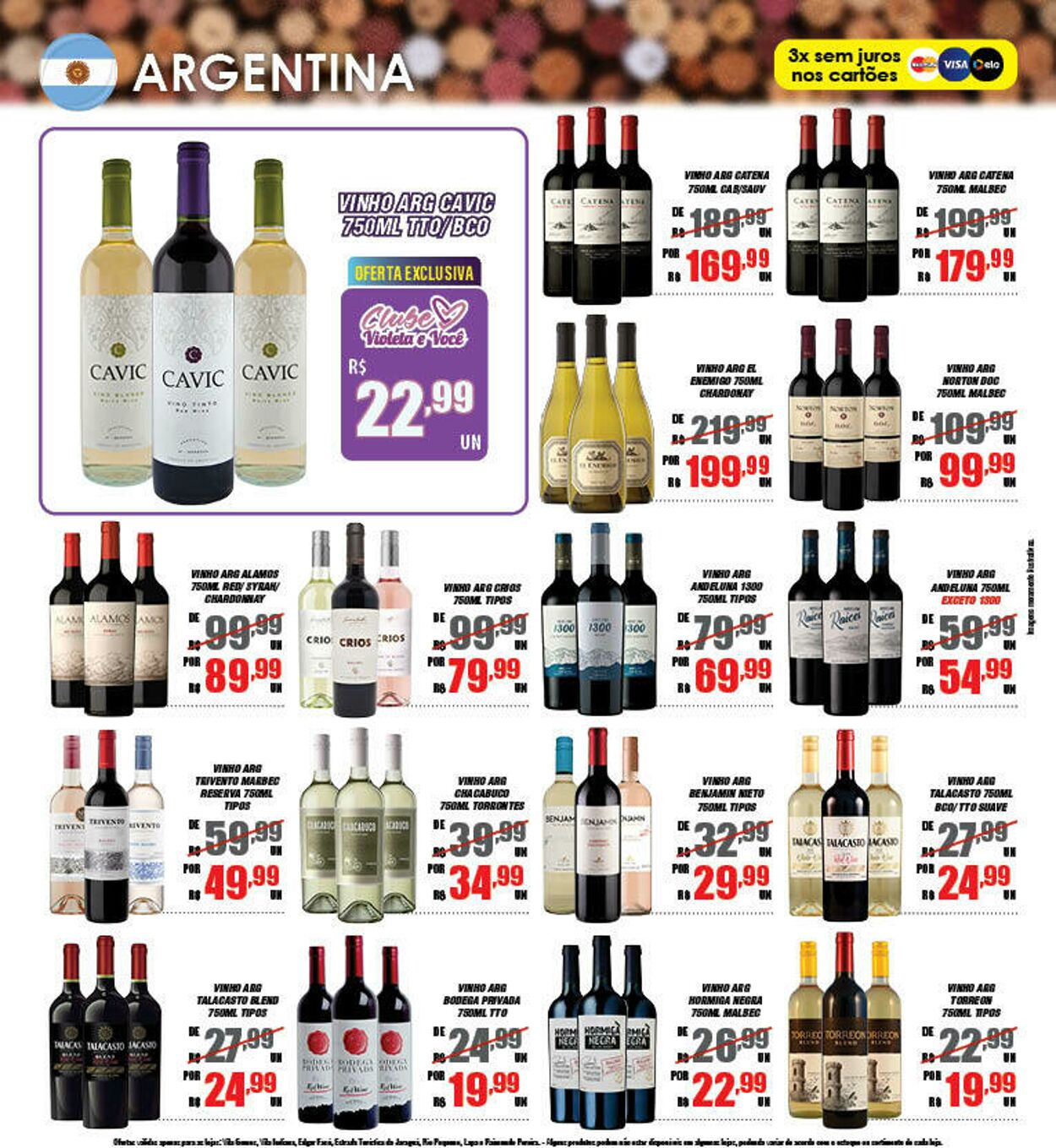 Folheto Violeta Supermercados 08.07.2025 - 08.07.2025