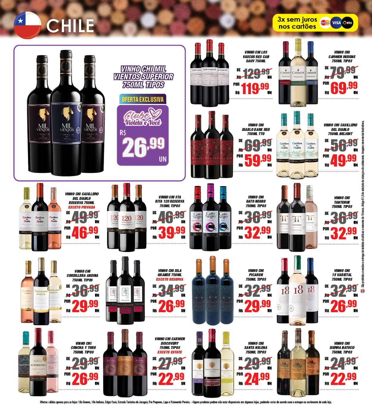 Folheto Violeta Supermercados 15.06.2025 - 15.06.2025