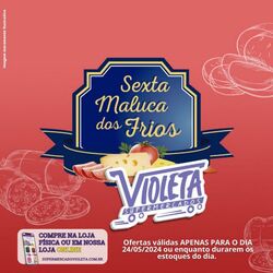 Folheto Violeta Supermercados 03.06.2024 - 03.06.2024