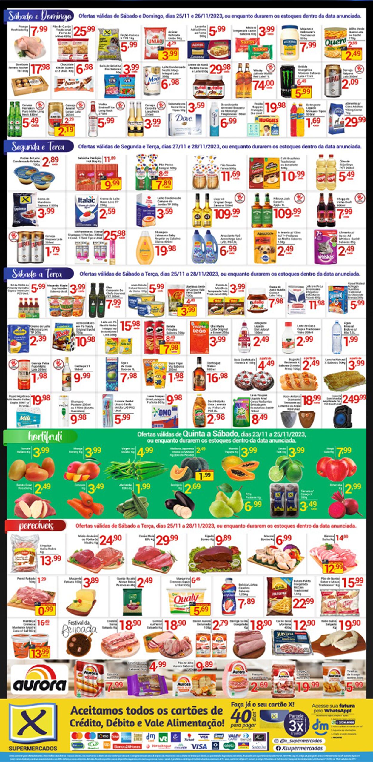 Folheto X Supermercados 23.11.2023 - 24.11.2023
