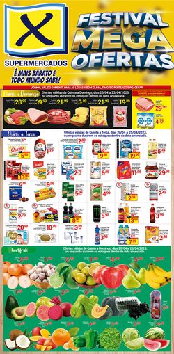 Folheto X Supermercados 20.04.2023 - 25.04.2023
