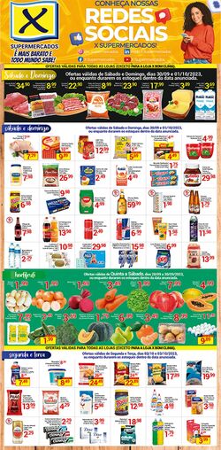 Folheto X Supermercados 18.09.2023 - 19.09.2023