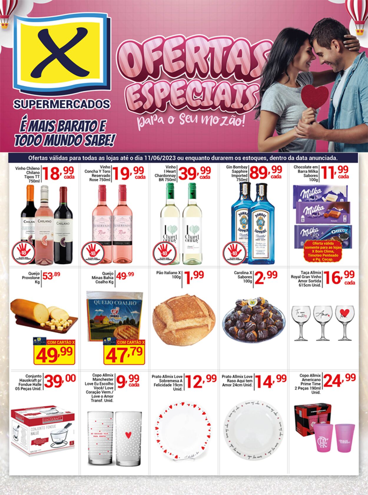 Folheto X Supermercados 08.06.2023 - 11.06.2023