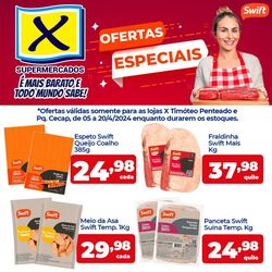 Folheto X Supermercados 05.04.2024 - 20.04.2024